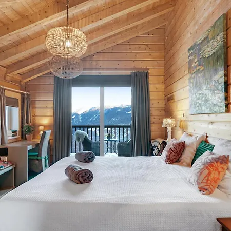 Walking Distance Lifts - 1800m - Villachalet Eu - La Pente * Les Collons